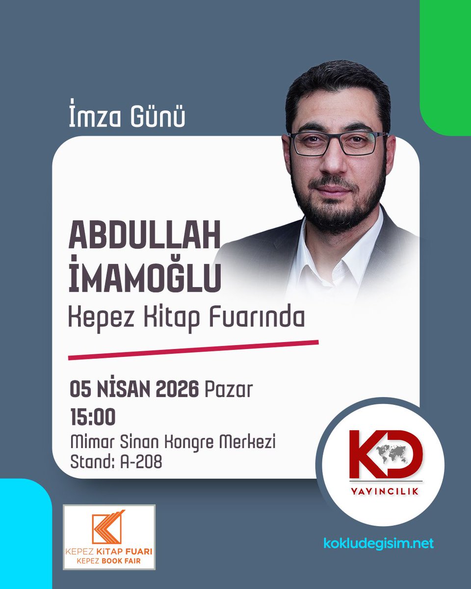 a_imamoglu_'s tweet photo. Yarın Antalya'da olacağız...

Saat 15:00'te Kepez Kitap Fuarı’nda kıymetli okurlarla buluşacağız.

Akşam 20:00'de "Küfür Tek Millet Müslümanlar Tek Ümmetir" başlığı çerçevesinde coğrafayamızdaki gelişmeleri konuşacağız.

Bekliyoruz... https://t.co/NUNeV1OgjT