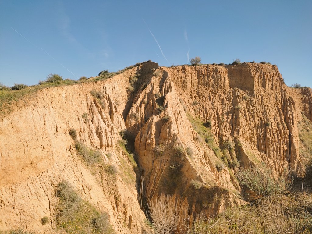 ValverdeAI's tweet photo. Espectaculares cortados arcillosos formados por la erosión del viento y las aguas del Tajo sobre sedimentos de hace 25 millones de años. Una belleza.  #BarancasdeBurujon https://t.co/LOr7JSDZIy