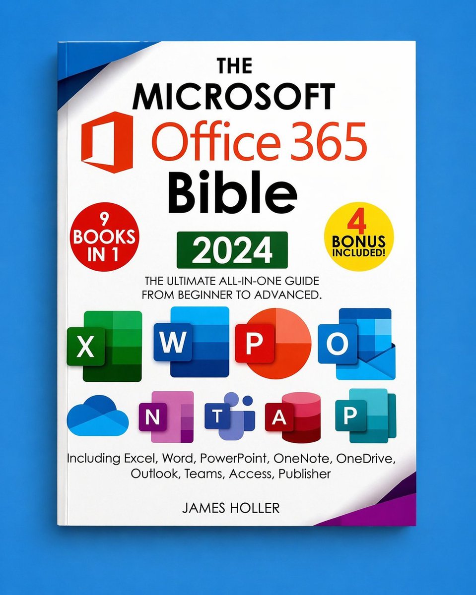 rusticrelics04's tweet photo. The Microsoft Office 365 Bible 2024, Ultimate All In One Guide, 9 Books In 1 New https://t.co/rkA49OToaS #eBay via
@eBay
#MicrosoftOffice #Office365 #ExcelTips #WordTips #PowerPointDesign #OfficeTips #ProductivityHacks #LearnExcel #LearnOffice #TechSkills #WorkSmarter https://t.co/FqqzC2cMs8