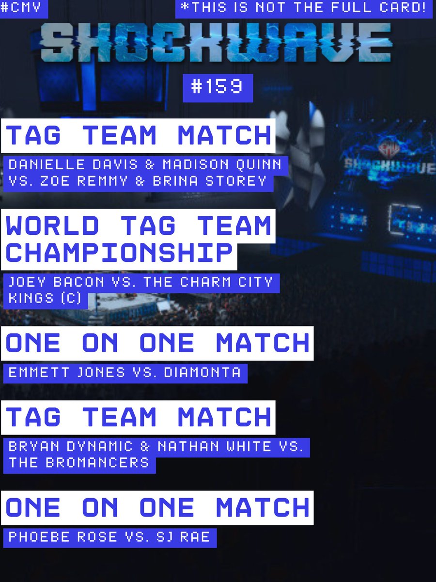 On the season finale edition of CMV Shockwave! ⚡ Twitch.tv/CMVNetwork #CMV