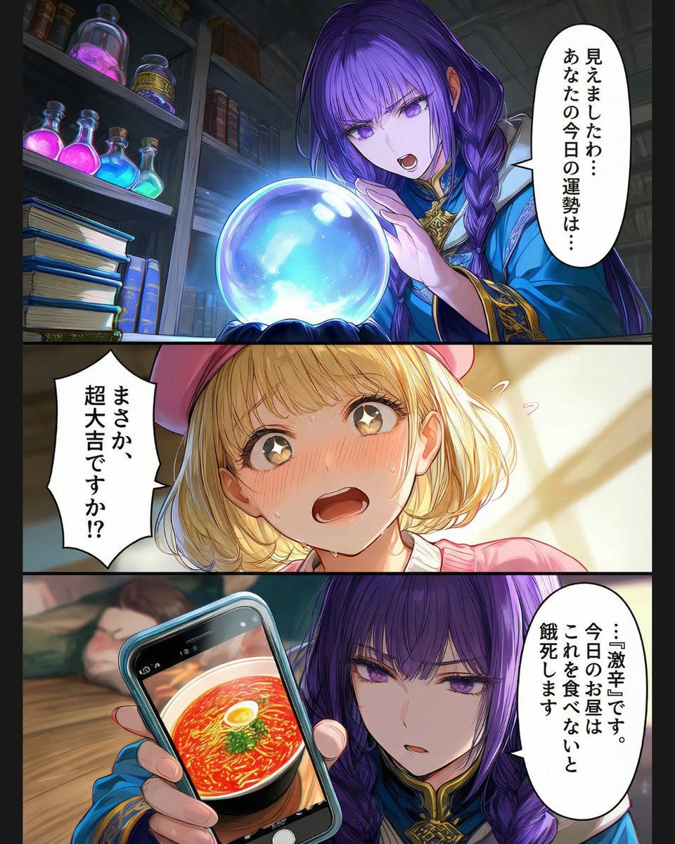 不可思議ちゃん＠AI漫画 tweet media