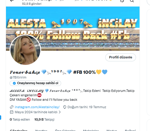 𝐹𝑒𝓃𝑒𝓇𝒷𝒶𝒽𝒸̧𝑒 💎𓅪¹ ⁹ ⁰ ⁷𓅪💎 #FB 100%💛💙 tweet media