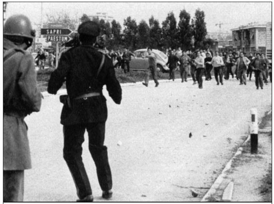 ANPIRomaPosti's tweet photo. Il #9aprile 1969 a #Battipaglia, durante una manifestazione contro la chiusura delle fabbriche e della principale azienda agricola industriale del territorio, la #Saim, le forze dell'ordine aprirono il fuoco uccidendo #CarmineCitro di 19 anni e l’insegnante #TeresaRicciardi. https://t.co/tC79k7CMZj