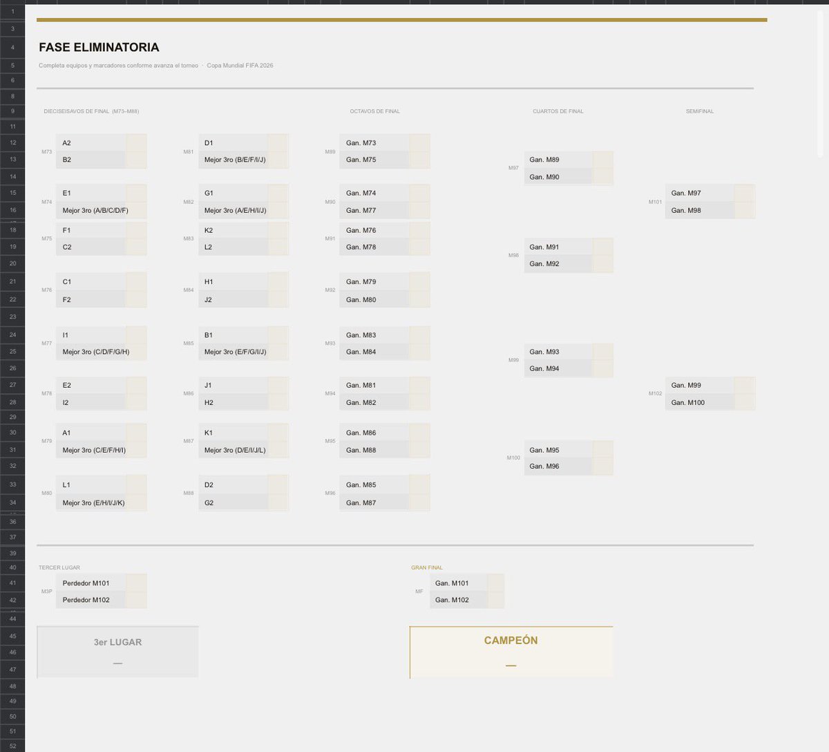 buca0117's tweet photo. Amigos! Hice un Súper Excel del Mundial ⚽️ automático, con quiniela para 50 personas 📊
Lo puse en $60 pesitos para ayudarme con mi viaje al mundial 🇺🇸 ¡Trae hasta link para Google Calendar! 📅

Vale mucho la pena, ¡apoyen con RT! 🙏🏼
Compra directa aquí ⬇️
https://t.co/xLZGhVUTyx https://t.co/KtHdcX5Nyi