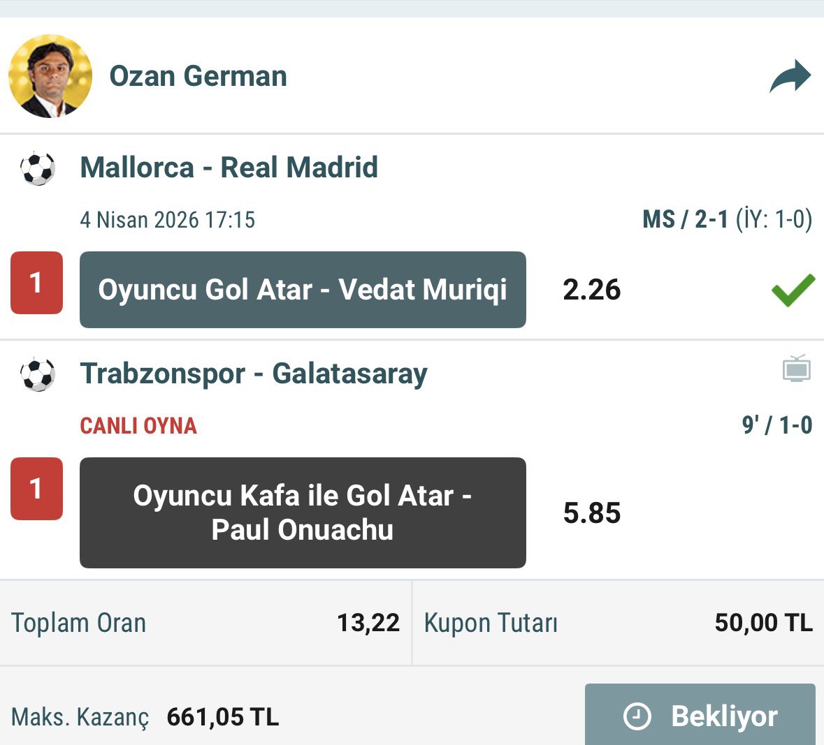 Ozan German tweet media