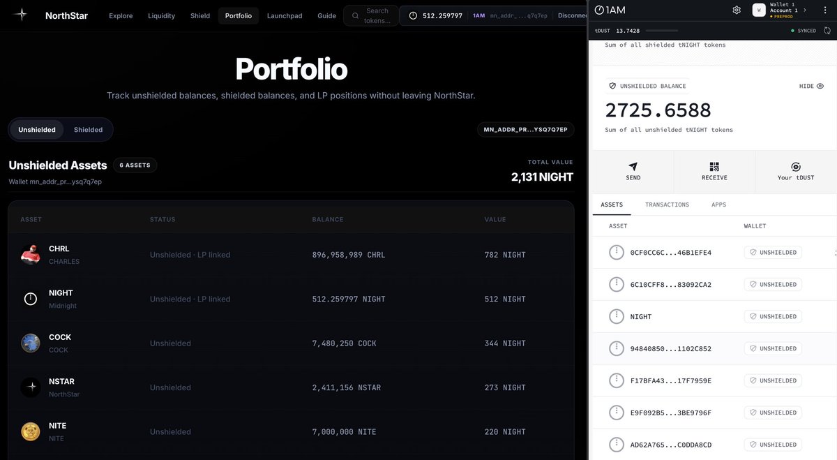 NorthStar DEX tweet media