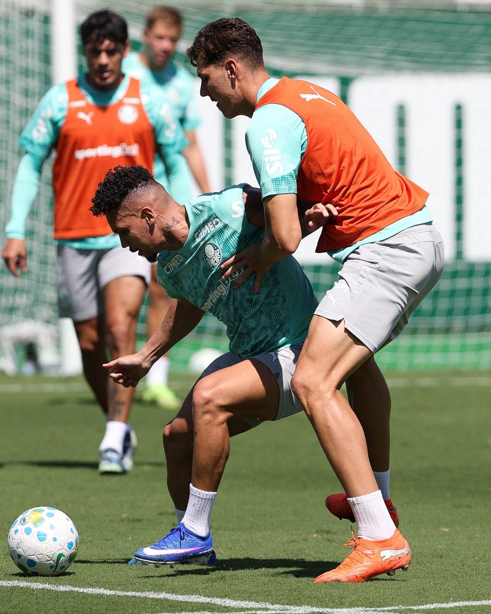 Paulinho participa de treino e fica mais perto do retorno

O atacante participou na atividade deste sábado e jogou rachão junto com o elenco 

📷: Cesar Greco/Palmeiras