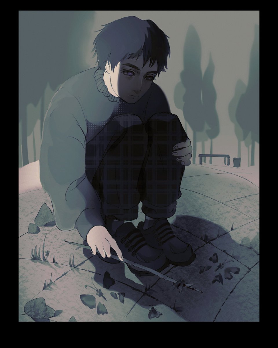 part I / 90s au 
Valarr was born with mismatched eyes which meant nothing but guilt for his father.
The colour purple portends something hazardous within it. 

There’s not much Valarr can do before purple devours him whole. 

#valaerion #akotsk