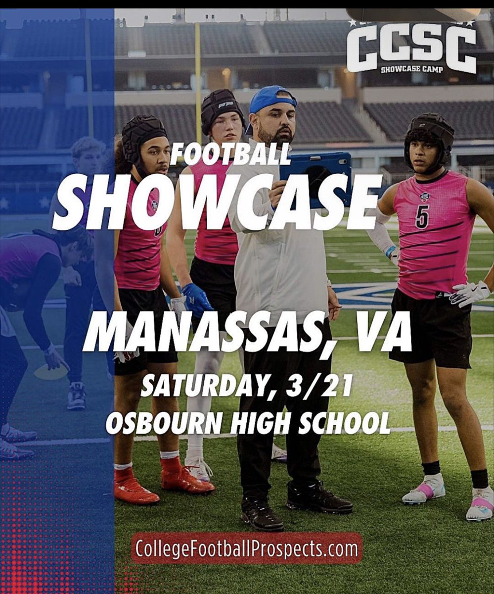 Maxm80LHS's tweet photo. Had a great time competing  at the coaches showcase in Manassas, Va at Osbourne HS.  Thank you to the coaches that attended for your time and tips to improve my game. @CatholicU_FB @bowiestatefb @SAMIEPARKER @coach_ajslivka @MaleyCFB @CoachMallardGC https://t.co/Ael0r1TBbQ