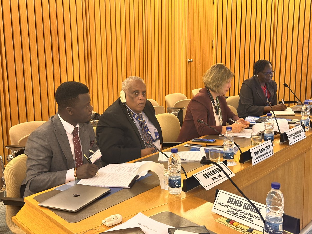 IGAD Youth Envoy Sam Ogwal tweet media