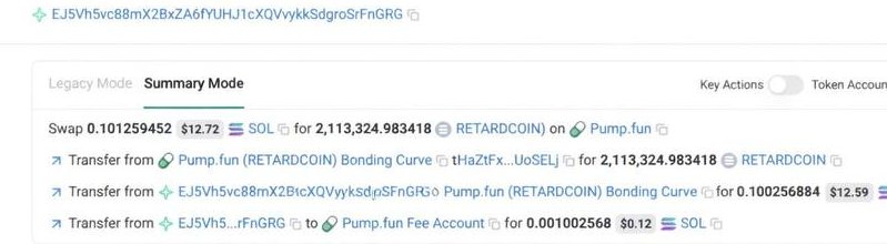 Retardcoin tweet media