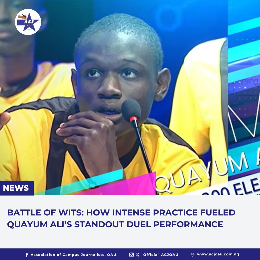 The Association of Campus Journalists (ACJ) OAU tweet media