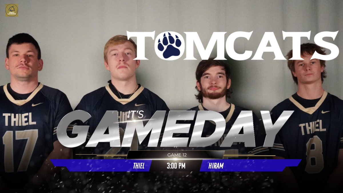 Thiel_MLAX's tweet photo. GAME DAY - SENIOR DAY,  3 PM Today in the Rissell-Schreyer Dome! #21Strong #relentless #CatsOnTop https://t.co/oWsEiM19cc