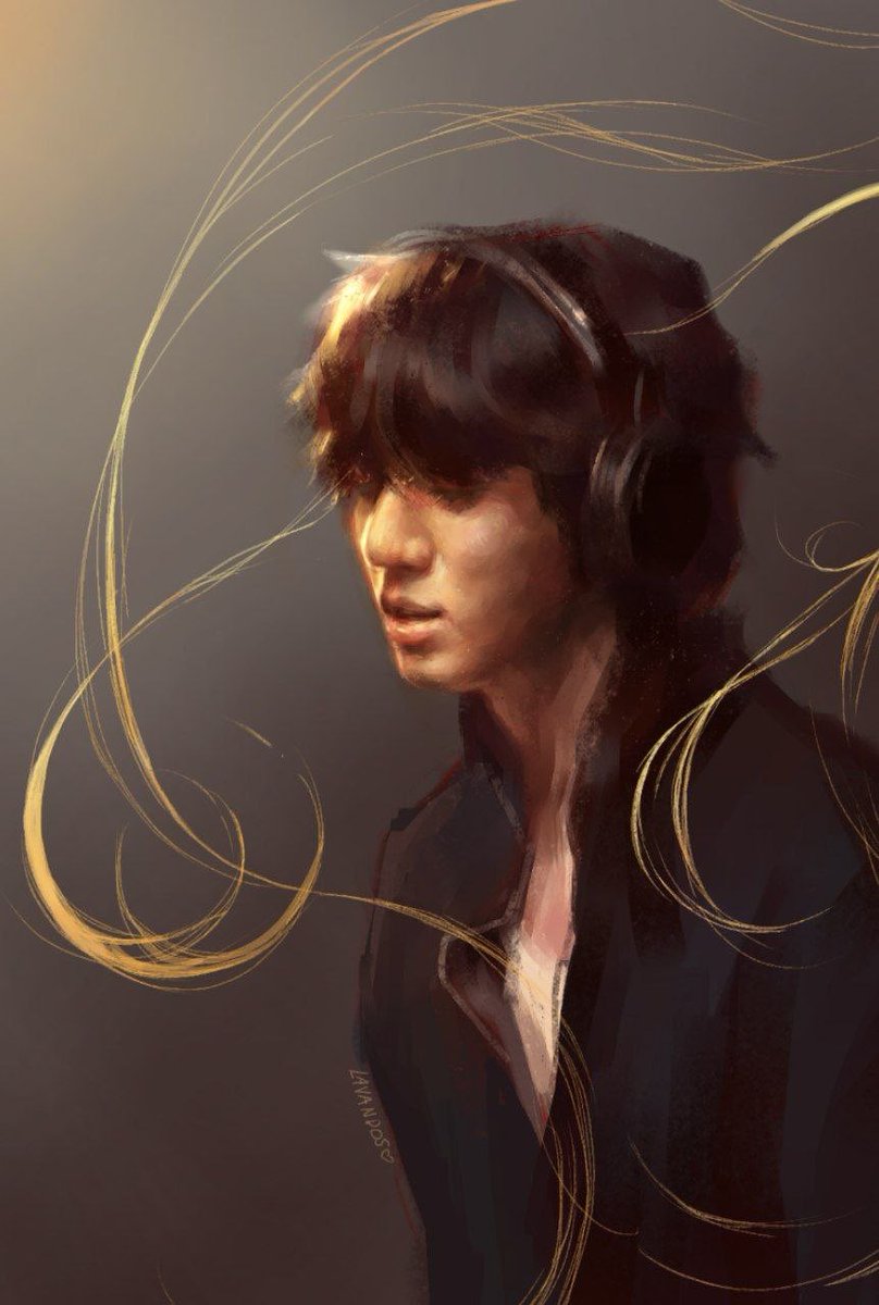 svetos_lavandos's tweet photo. - 🎧🎵
#jungkook #art #bts https://t.co/KOq72OH74p