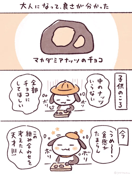 大人になって良さが分かった🍫 
