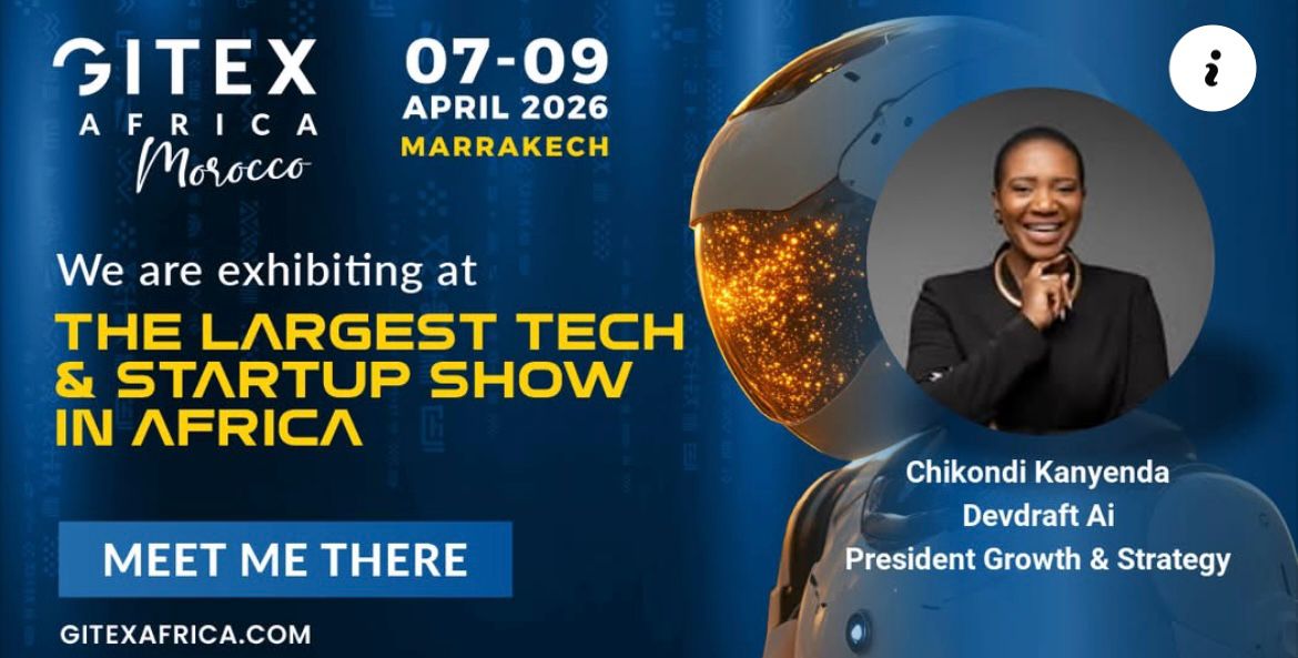 DevdraftAI's tweet photo. We are exhibiting at the largest Tech and Startup show in Africa.
Catch Devdraft at GITEX Africa 2026 in Marrakech, Morocco.
#Devdraft #GITEXAfrica #AfricanInnovation #AI #TechInAfrica #Startup https://t.co/DesVdd9NWQ