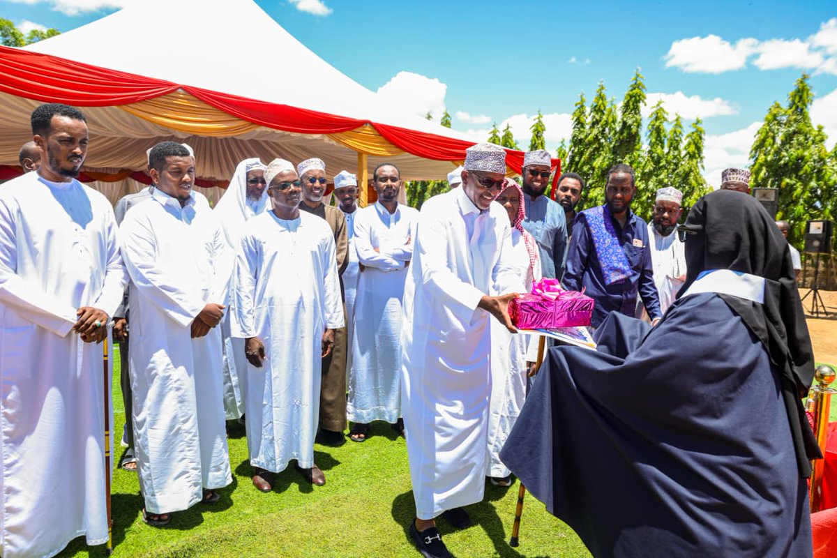 HonAdenDuale's tweet photo. Presided over the 3rd graduation ceremony at Hawa Kosar Islamic Centre, High School level, where we celebrated 25 young women who successfully completed their Islamic Studies program. 

I commended the graduates and urged the community to continue supporting religious education as a foundation for nurturing morally upright and principled future generations.

Moreover, I issued a firm warning against fraud targeting the Social Health Authority (SHA). Already, five counties; Homa Bay, Bungoma, Mandera, Wajir and Kisii, have been flagged for suspicious medical claims, largely from privately owned facilities.

Since March 30, 12 facilities have been shut down over alleged fraud, with 24 currently under forensic audit and 250 under investigation by the Directorate of Criminal Investigations (DCI). 

So far, 30 case files have been forwarded to the Office of the Director of Public Prosecutions and 18 facilities are in court. In total, over 1,000 facilities have been closed.

Reaffirming my mandate to deliver Universal Health Coverage (UHC), I declared zero tolerance for the misuse of public health funds and underscored my commitment to safeguarding every cent meant for the care of Kenyans.

The function was attended by religious and political leaders in Garissa Including County Commissioner Mr. Ramadhan Mwabudzo and a host of Members of the Garissa County Assembly.