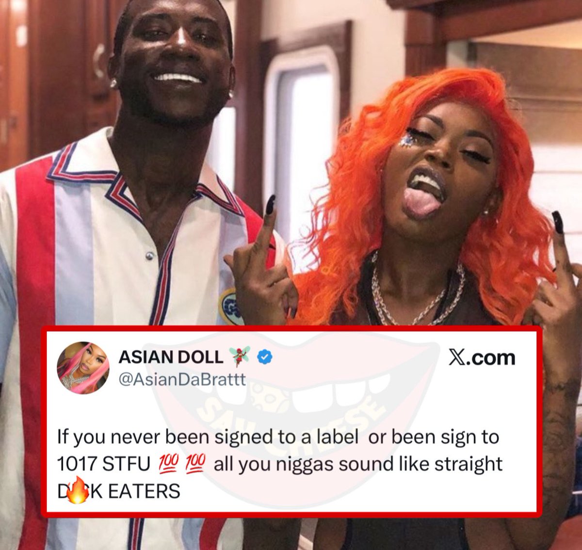 SAY CHEESE! 👄🧀 tweet media