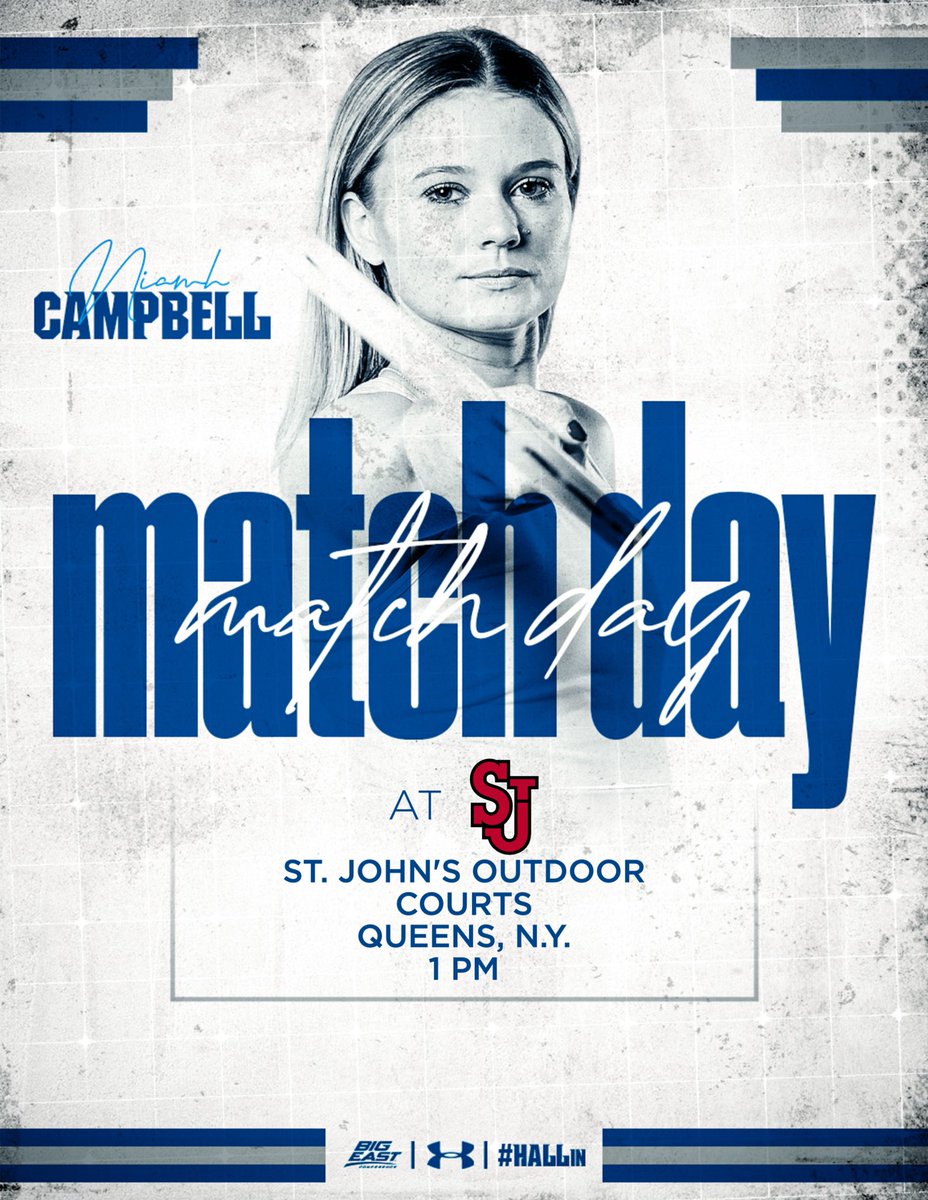 SHU_Tennis's tweet image. Day trippin to Queens for a BIG EAST clash! #HALLin 🎾