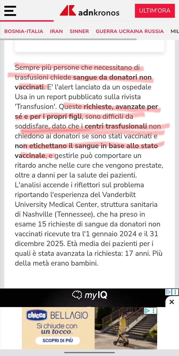 RikiRav's tweet photo. @ClaudioDeglinn2 ...poi leggi l'articolo e sono i NoVax imbecilli e ignoranti che chiedono sangue di non vaccinati confermando di essere sempre degli ignoranti e imbecilli e il problema non è il sangue ma i NoVax ignoranti e imbecilli.

#NoVax=#ignoranti+#imbecilli. https://t.co/UIzNIYgvw1