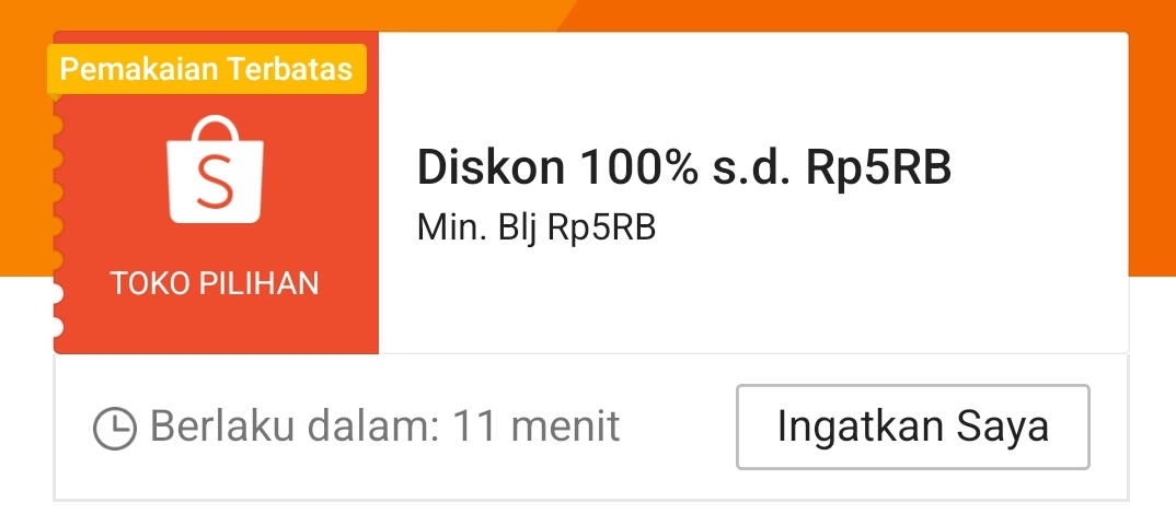 RacunBelanja's tweet photo. Jam 20:00 ⏰

Ada diskon 100% maksimal Rp5.000
Minimal pembelian Rp5.000
📌 Gratis kalau harga produk pas Rp5.000

Tisu
https://t.co/Uo11Phknwv

Indomie
https://t.co/ncKuHgO5Ll

Tolak angin 
https://t.co/2ip26e8qcz

Masako
https://t.co/1TDcLXKXXm

Gery
https://t.co/NNbd3Kyu3v https://t.co/LjGDRRribV