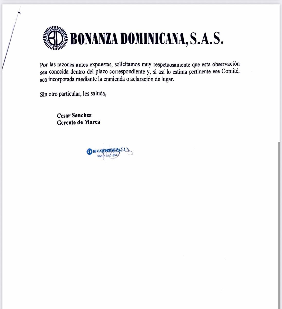 Continuamos con las comunicaciones enviadas al <a href="/maprerd/">Administrativo RD</a>