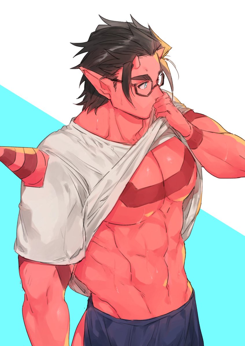 しろくま tweet media