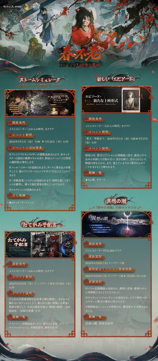 リバース：1999【公式】 tweet media