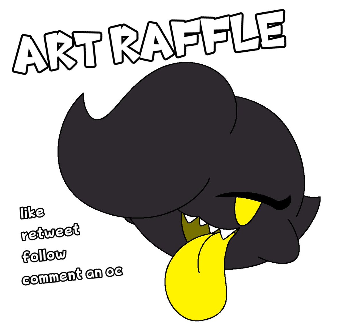 Gilewd art raffle 🎲🎨 tweet media