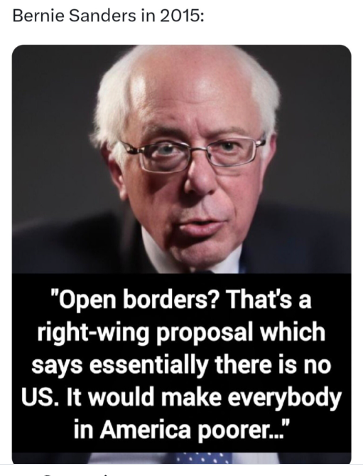EWJB1616's tweet photo. Typical 2 faced, deranged @BernieSanders https://t.co/qrrNR5M8Lu
