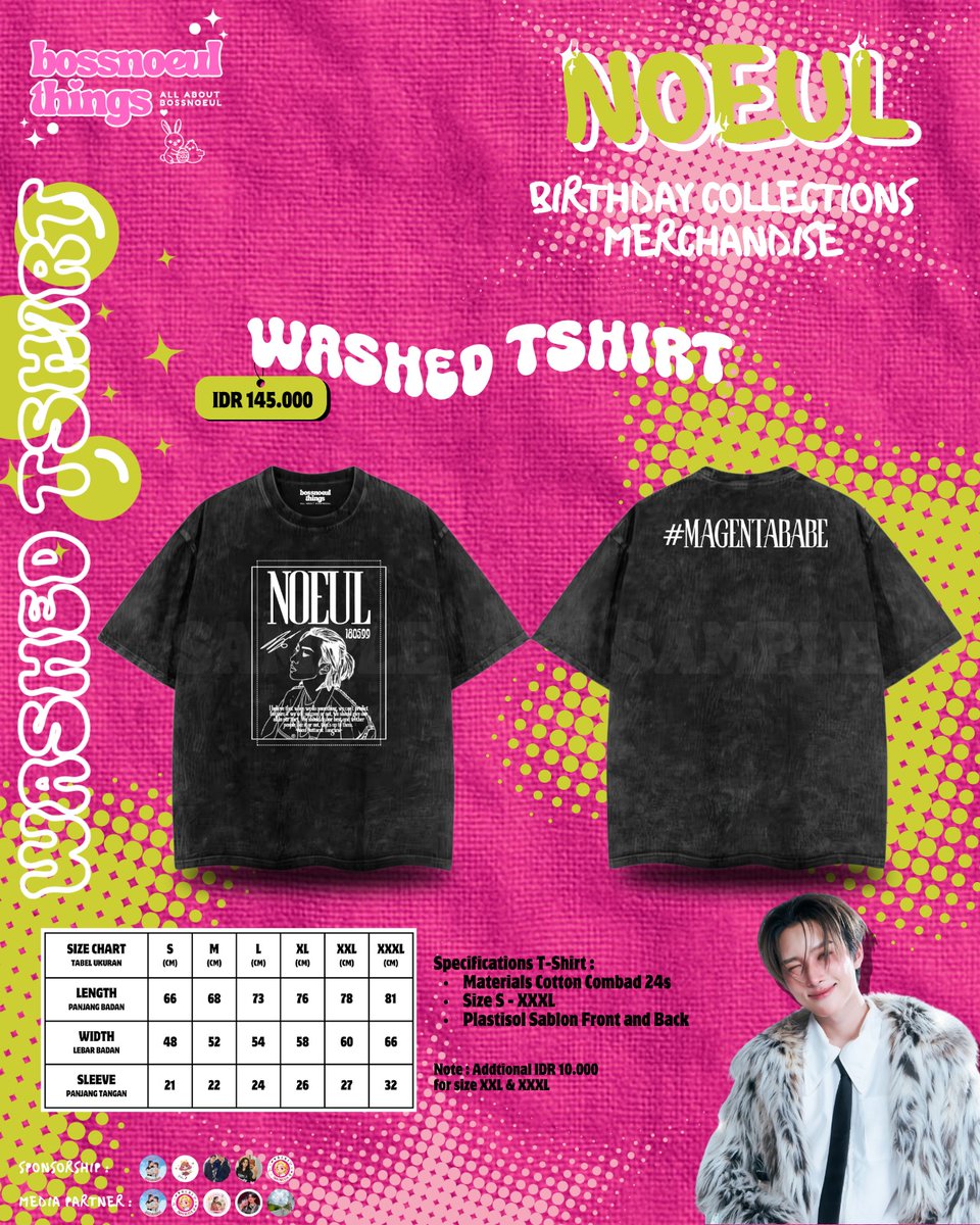 bossnoeulthings's tweet photo. The wait is over!⚡️
Our latest drop is officially live🥳

Exclusive Merchandise for celebrate Noeul's birthday🎁
Limited edition!
Hit the link to secure yours now!🤗

🛒 https://t.co/p20vxCGUic
📌Close PO Apr, 30

#NoeulNuttarat #MagentaBoy
#HappyNoeulDay #S2TheSunset #Horizone https://t.co/AJRWQTHmdP