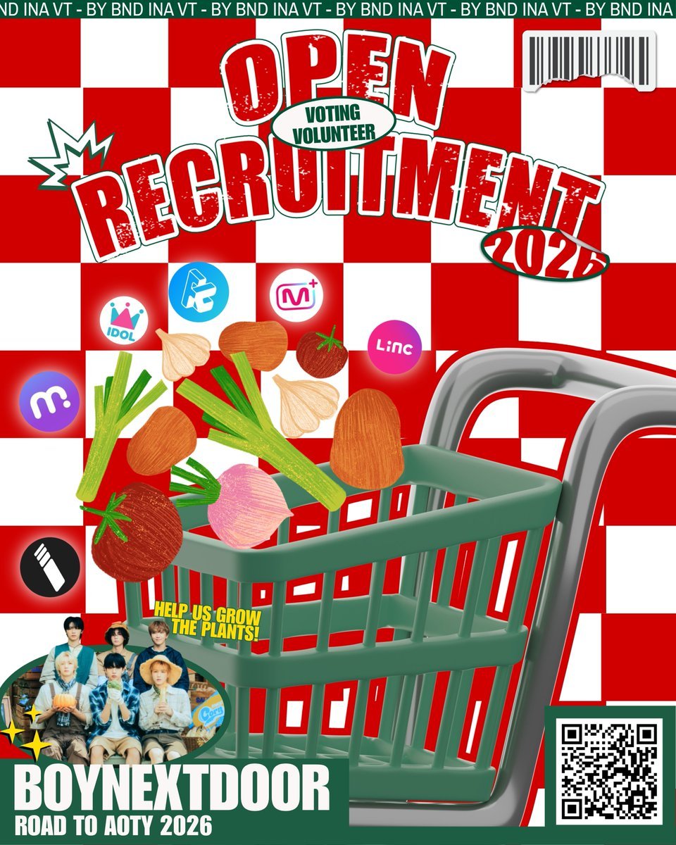 bndinavt's tweet photo. [OPEN RECRUITMENT VOTING VOLUNTEER 🇮🇩]

📢 ONEDOOR!
Amunisi vote buat comeback full album pertama BOYNEXTDOOR harus SUPER FULL! 🔥

Yuk gabung Volunteer Voting Team @bndinavt! Kita support voting BOYNEXTDOOR di music show semaksimal mungkin! 💪

Kamu TEAM ONE atau TEAM DOOR? 🤔
🔗https://t.co/BWPnn7NhGy

Semakin banyak pasukan, akan semakin kuat kemungkinan kita menang! Jadi ONEDOOR, ayo daftar sekarang! 🙌

📌 Note:
• TEAM ONE → Form selalu terbuka
• TEAM DOOR → Form ditutup H-7 comeback

#VotingTeamONEDOOR
#BOYNEXTDOOR #보이넥스트도어