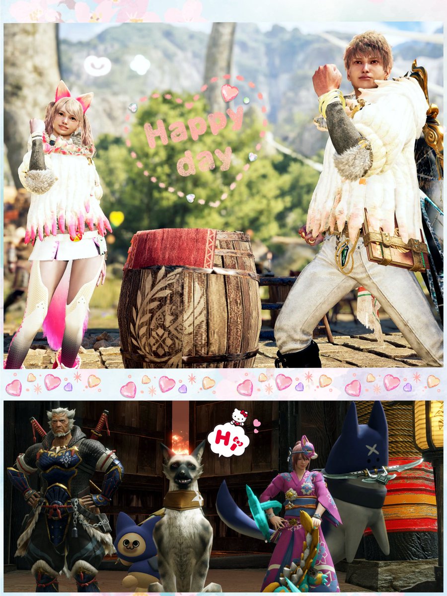 こんばんは
しばらく休んでいましたが
久しぶりのポスト(⋆ᴗ͈ˬᴗ͈)”

今日の午後モンハン⚔️ともさんと！
ありがとうございました
ちょっとの時間だけど楽しかった☺️
またリハビリ一緒にお願いします！

そのまま少し居残りして
RISE進めてみた
キャンプ解放とナルガクルガ
こちらも楽しい^..^♩