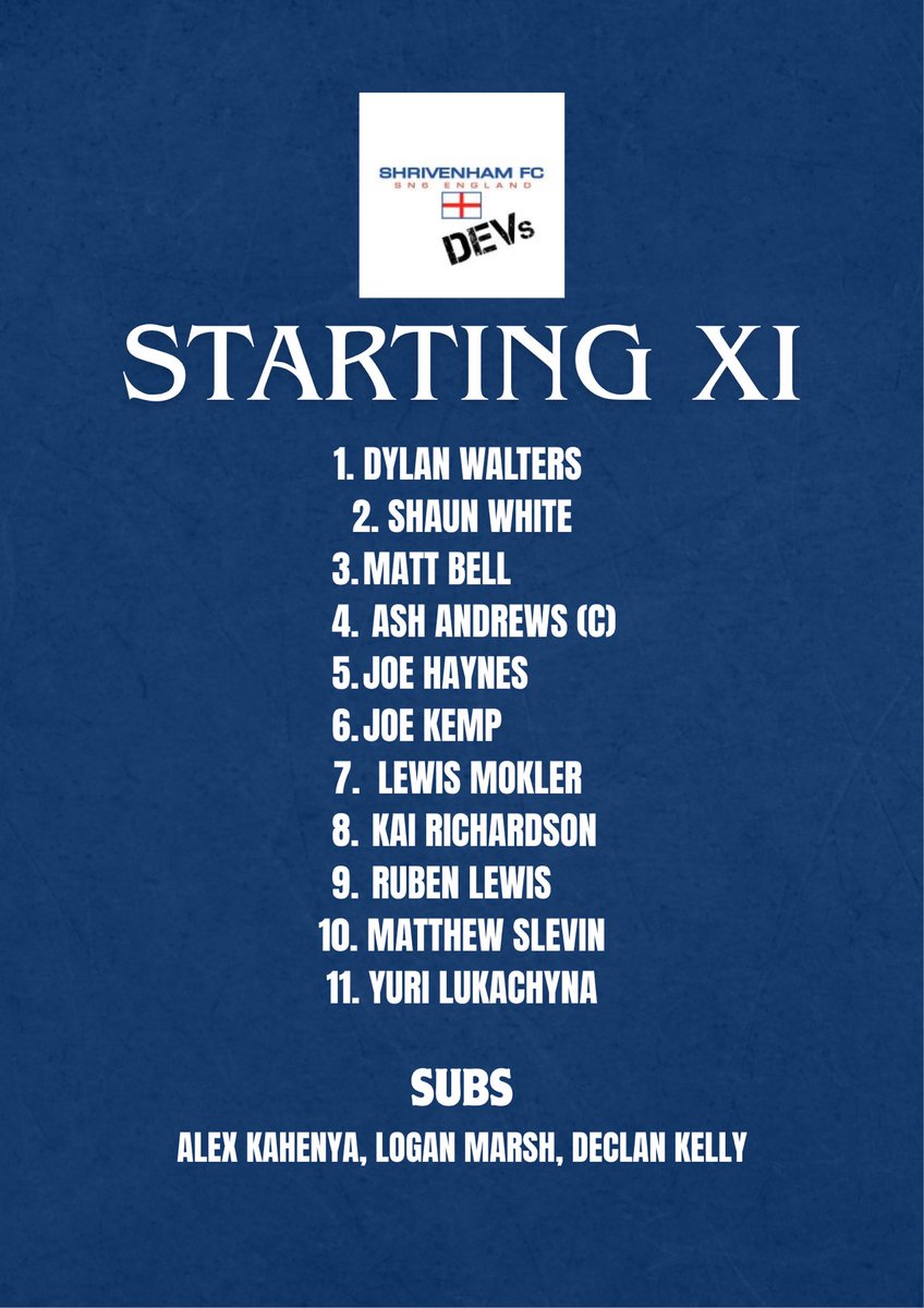 Shrivenham Development F.C tweet media