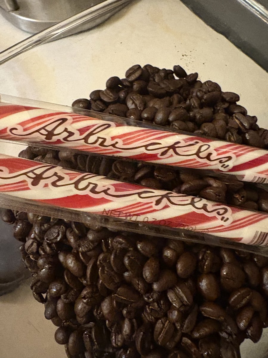 If these have ever poured out with your coffee beans, you’ve shared in my smile!