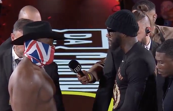 potshotboxing's tweet photo. Here is the tale of the tape for Derek Chisora vs. Deontay Wilder! https://t.co/sV3DFQNhyp https://t.co/RzsnoAAsoP