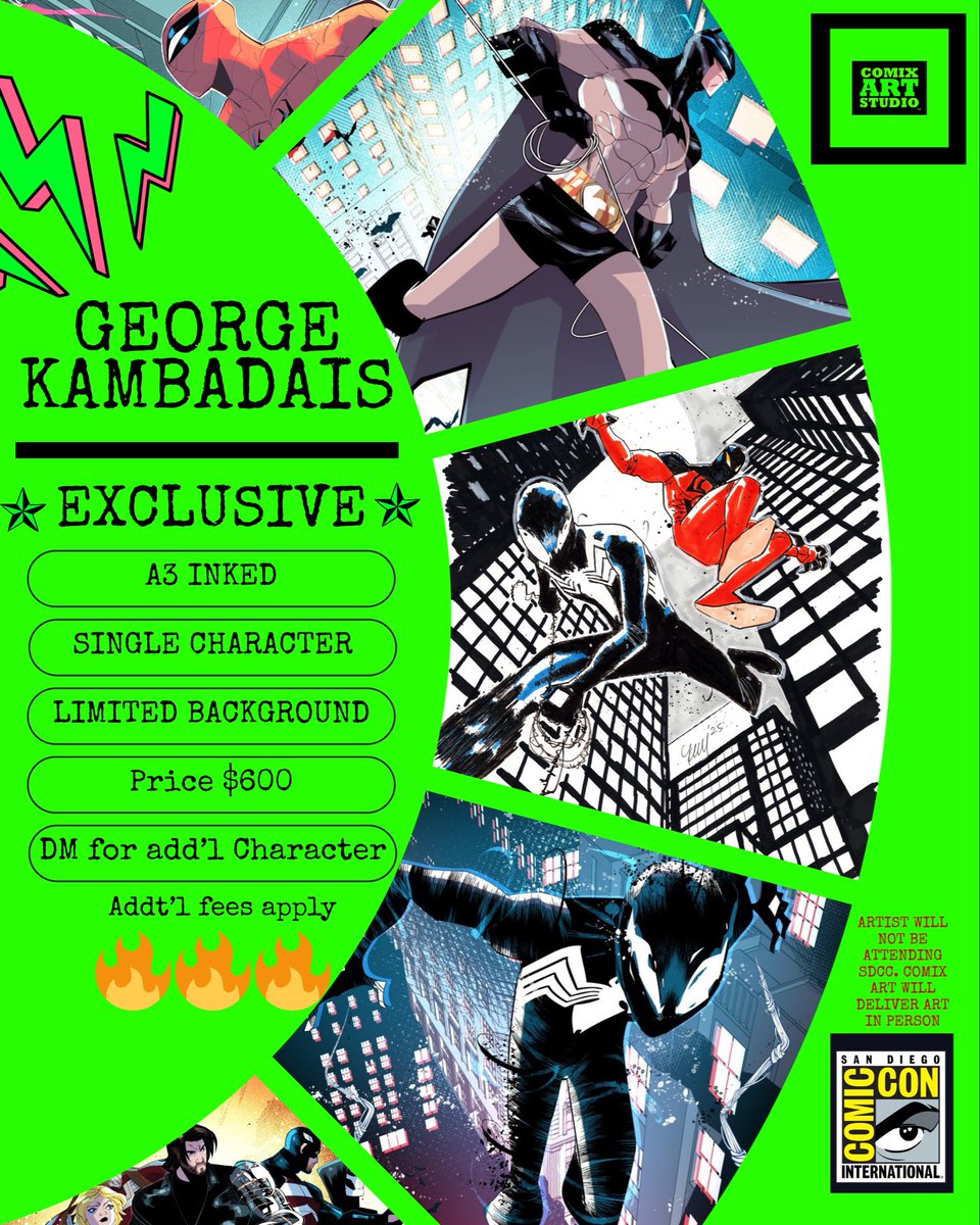 Comix Art - Comic Art Sales and Artist Rep tweet media