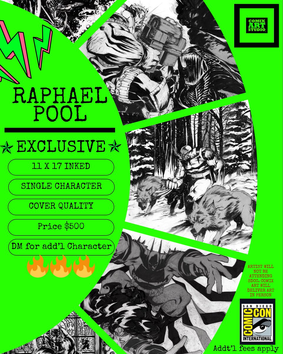 Comix Art - Comic Art Sales and Artist Rep tweet media