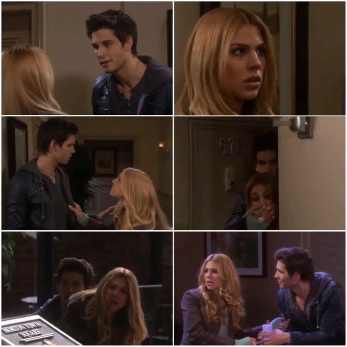 Daysofour_Lives's tweet image. #OnThisDay in 2013, Chad and Abby followed Cameron to a strip club #Chabby #Days #DaysofourLives