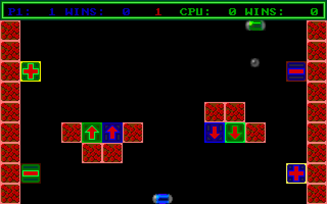 DosGamesCOM's tweet photo. Random game of the day:
Pong 97 (Ball &amp; Paddle: DarkDreams Software, 1997)

Download/play: https://t.co/nq4PKmCuu9

#dosgaming #retrogaming #ballandpaddle #pong #quickbasic #sourcecode https://t.co/iBAhKs6oPj