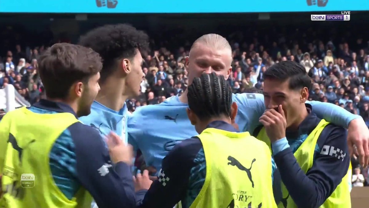 هدف هلاند الرابع أمام ليفربول 