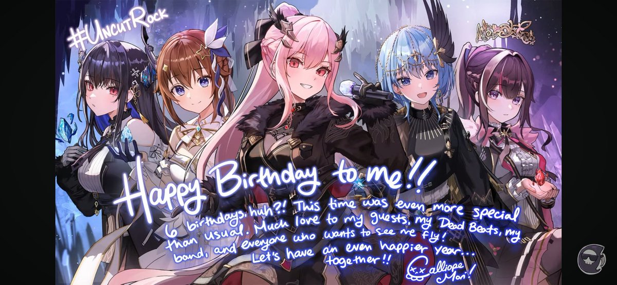 DaRavolini1's tweet image. Everyday I aim to be the Deadbeat Calli wants in the world.

HBD Calli! #UNCUTROCK #calliolive