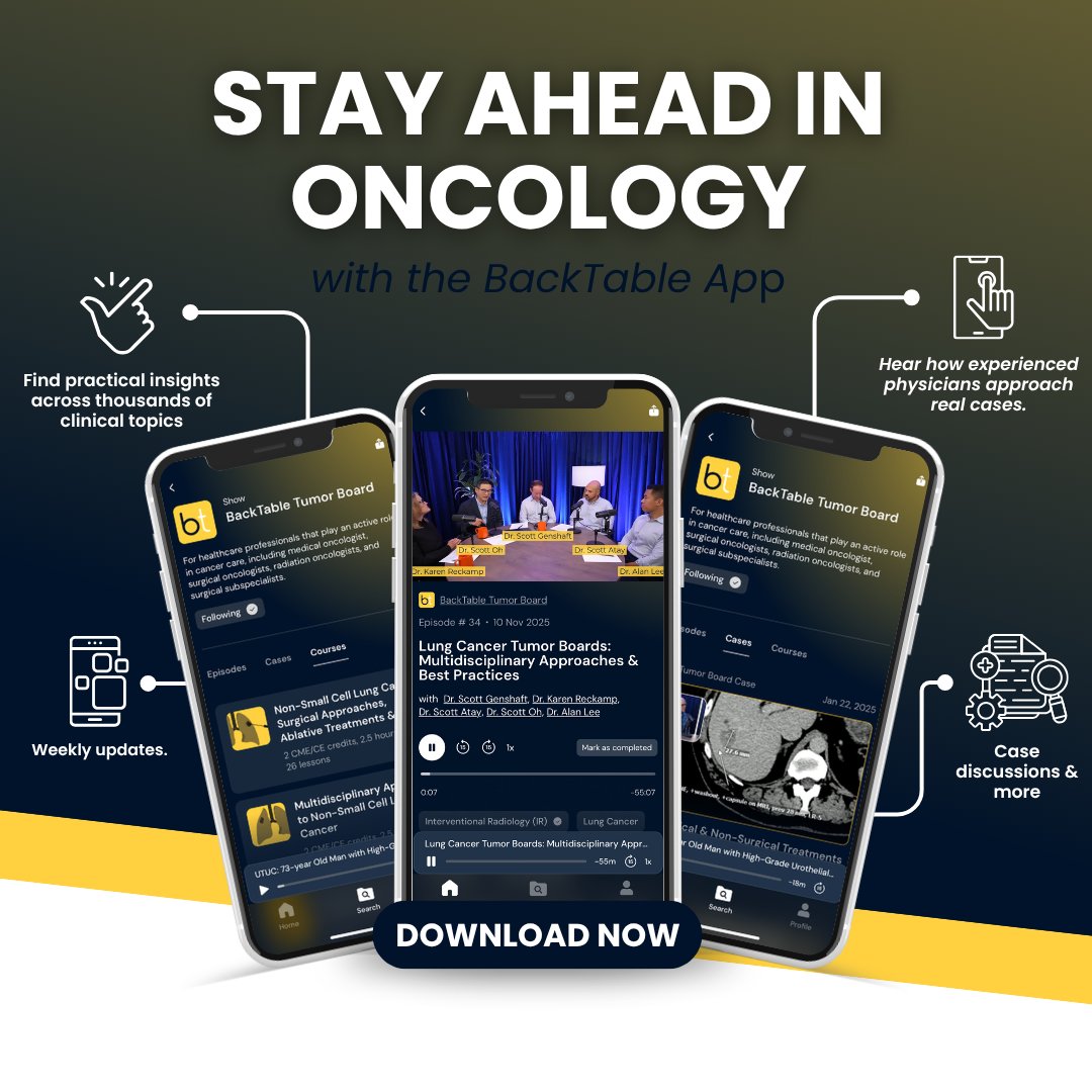BackTable Tumor Board tweet media