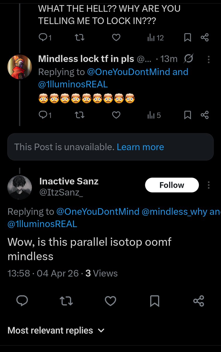 Mindless lock tf in pls tweet media