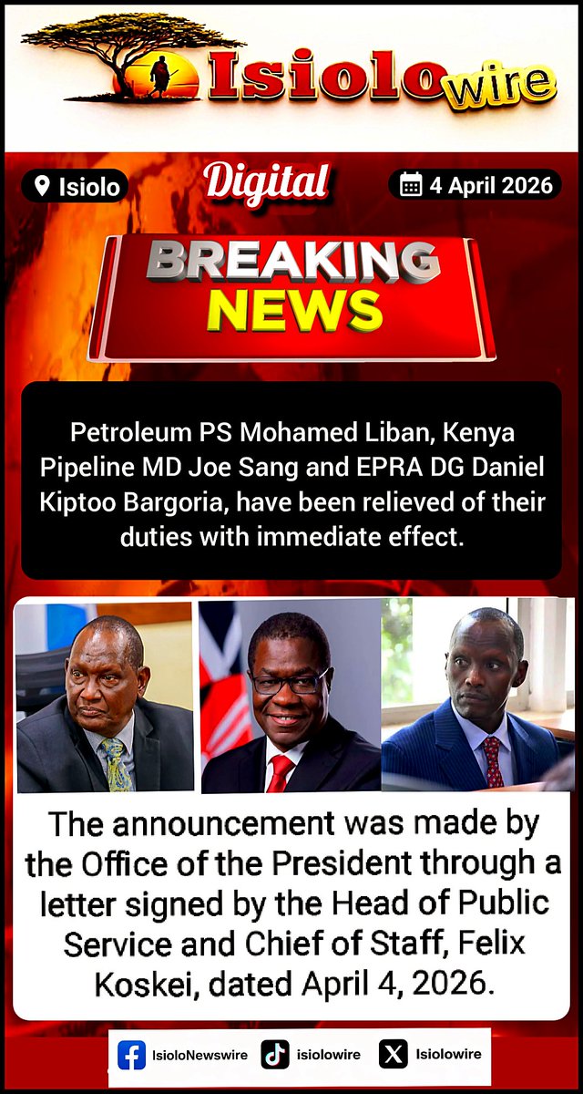 Isiolo Newswire tweet media