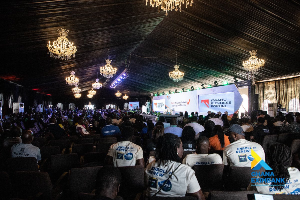 geximgh's tweet photo. Day 1 of Kwahu Business Forum 2026 spotlighted mentorship as key to industrial growth, jobs, and a resilient export-led economy.

GEXIM remains committed to empowering SMEs and driving value addition for global competitiveness.

#GEXIM #ExportGhanaExportMore #KwahuBusinessForum https://t.co/FIzQIkcaQG