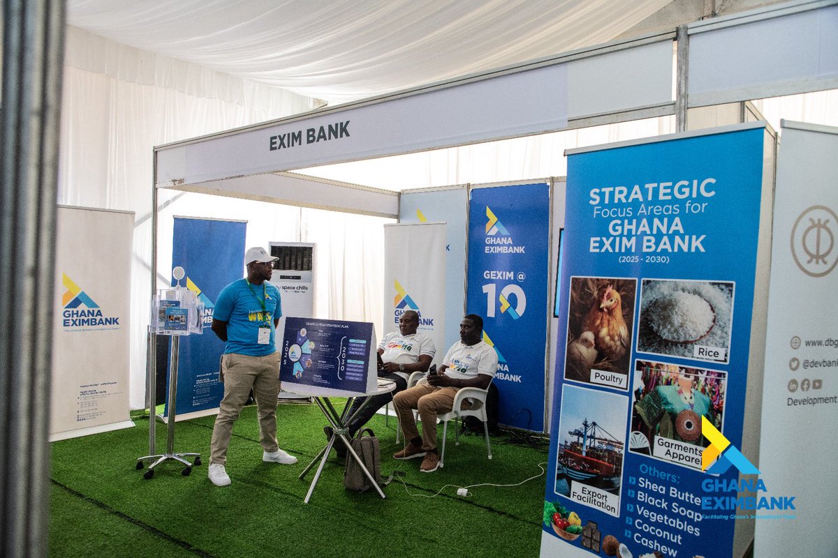 geximgh's tweet photo. Day 1 of Kwahu Business Forum 2026 spotlighted mentorship as key to industrial growth, jobs, and a resilient export-led economy.

GEXIM remains committed to empowering SMEs and driving value addition for global competitiveness.

#GEXIM #ExportGhanaExportMore #KwahuBusinessForum https://t.co/FIzQIkcaQG