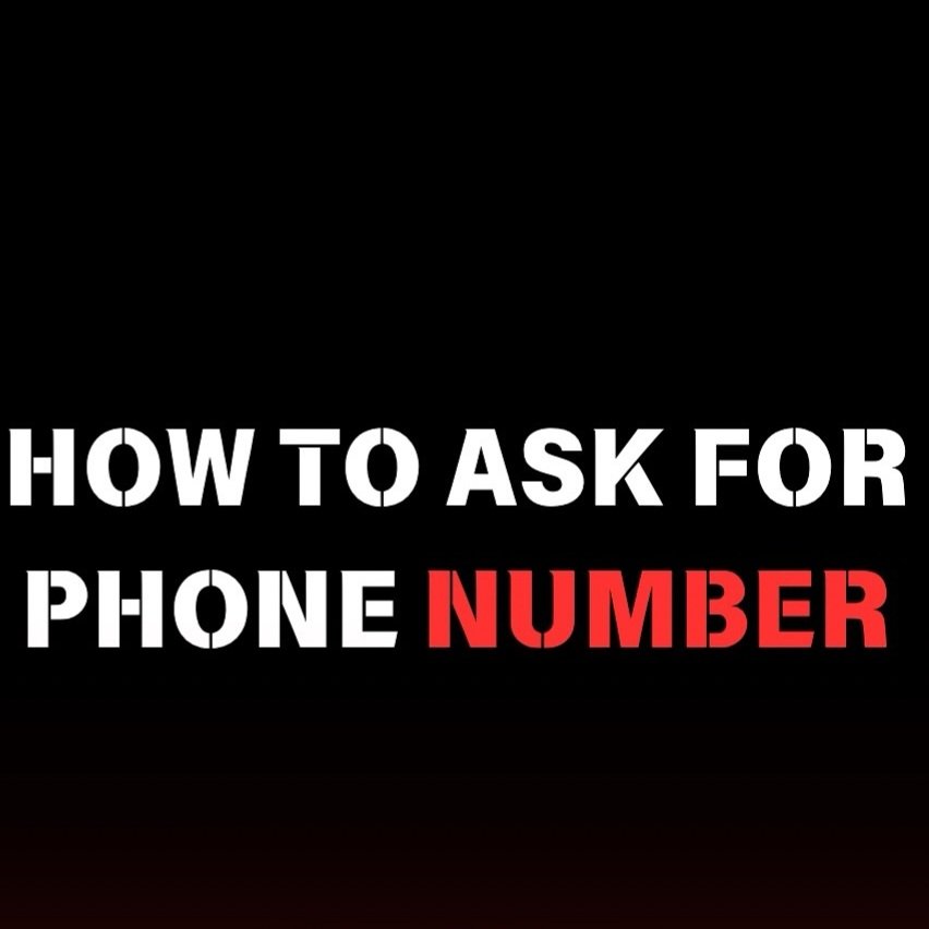 TrueMenTales's tweet photo. 7 Ways to Ask for Number 

- thread - https://t.co/eO9T2PlHOT