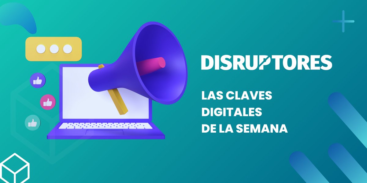 disruptoresee's tweet image. #NEWSLETTER 📰 | DISRUPTORES continúa esta primavera 🌺🐣 ofreciéndote cada semana las novedades del sector tecnológico e innovador.
✨ Desde casa, cómodamente y #gratis.

📩 La newsletter, todos los #viernes. 
Suscríbete 👇
f.mtr.cool/lywyljmacs