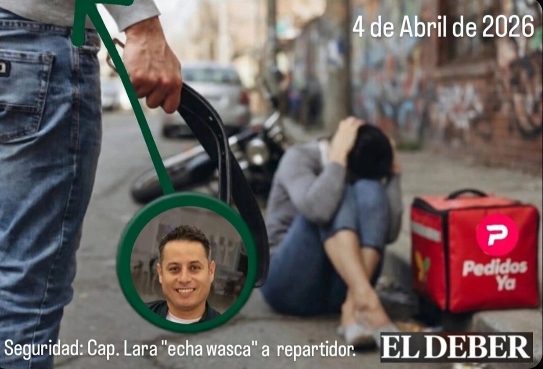 Esperemos que esta noticia no se viralice o la gente de Pedidos Ya va a linchar a nuestro capitán cuando esté en su casa descansando, osea en cualquier momento.